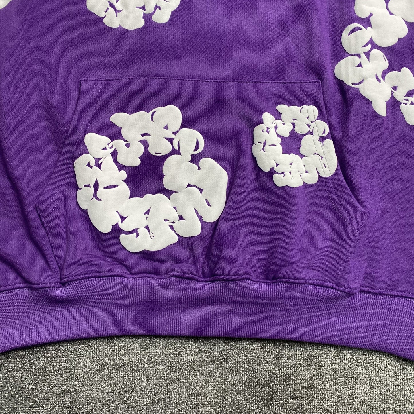 Sweat à capuche Denim Tears violet