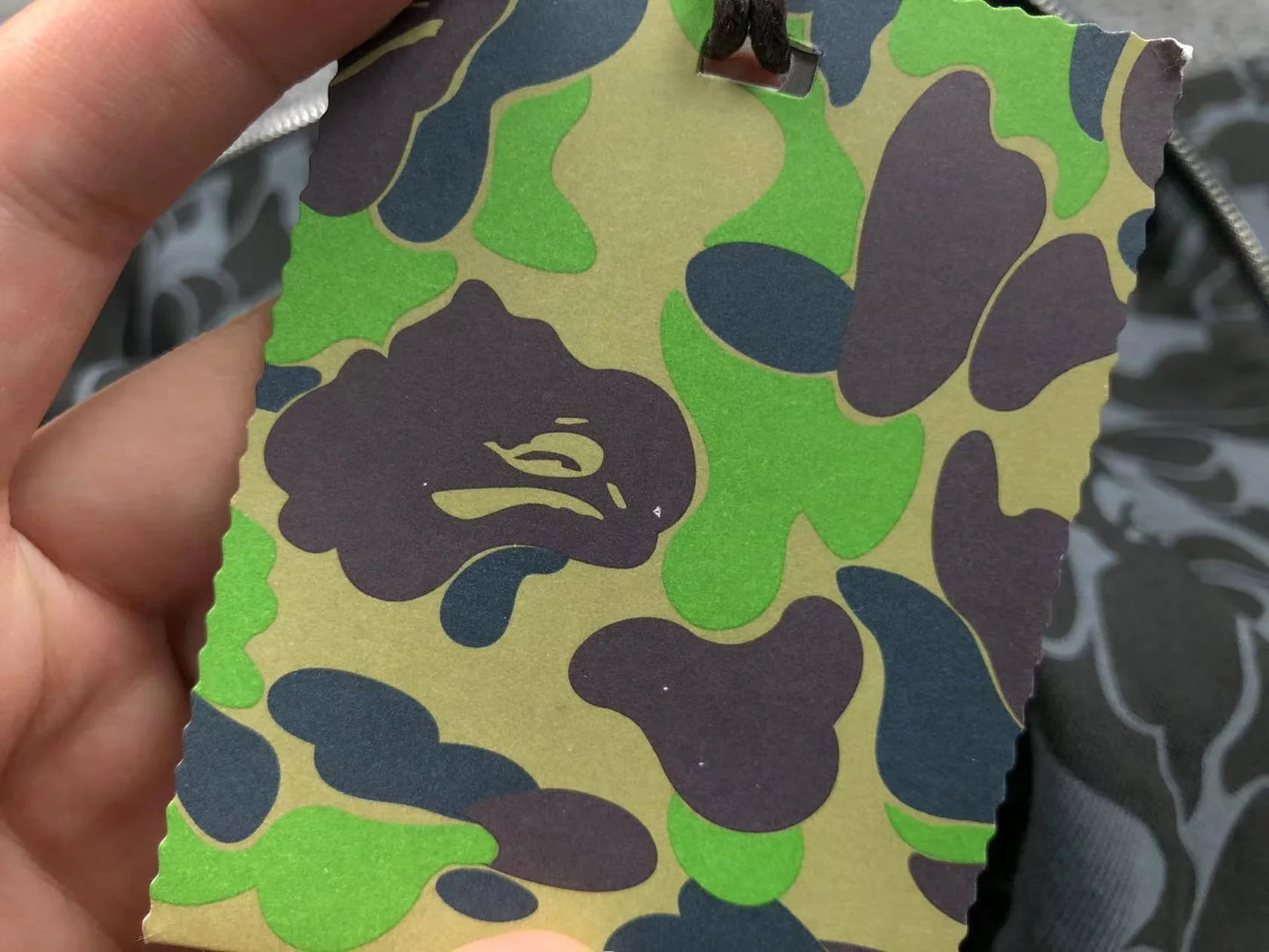 Sweat à capuche entièrement zippé BAPE x DOVER STREET MARKET SPECIAL CAMO SHARK NOIR