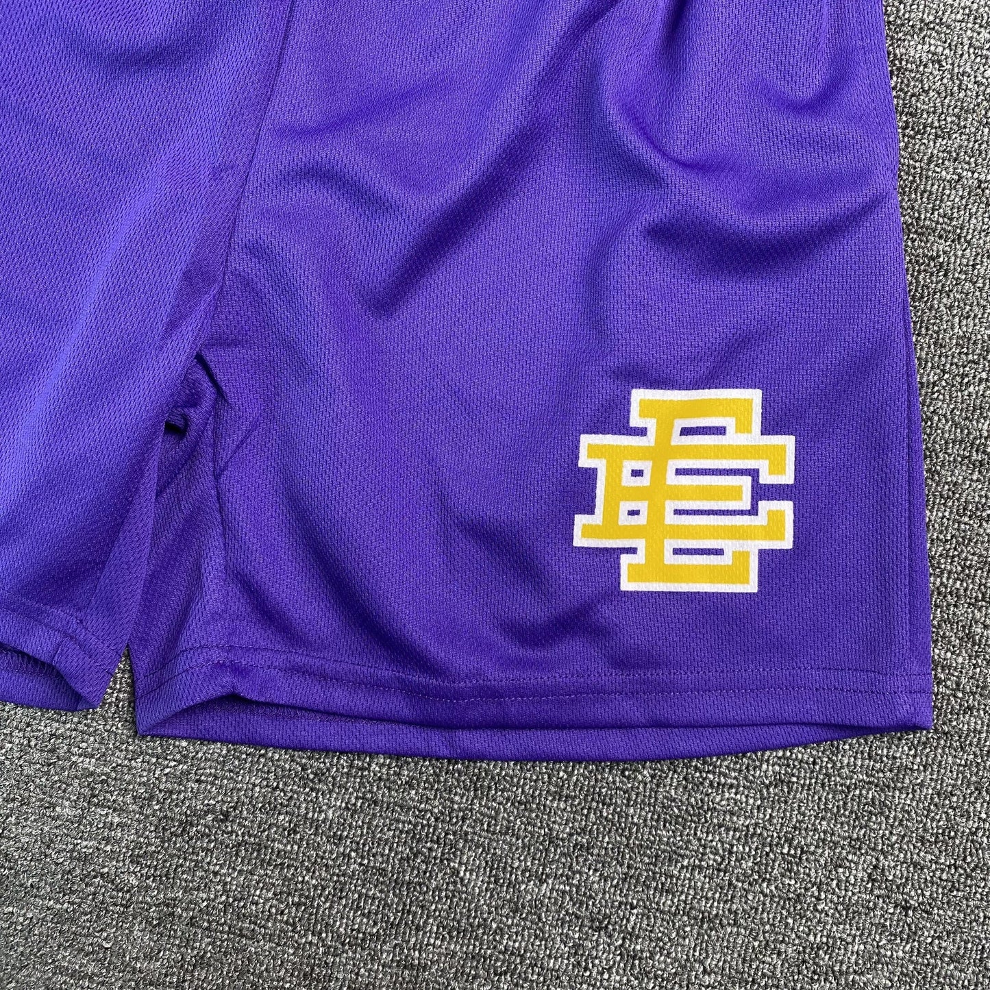 Short basique Eric Emanuel EE Violet/Jaune