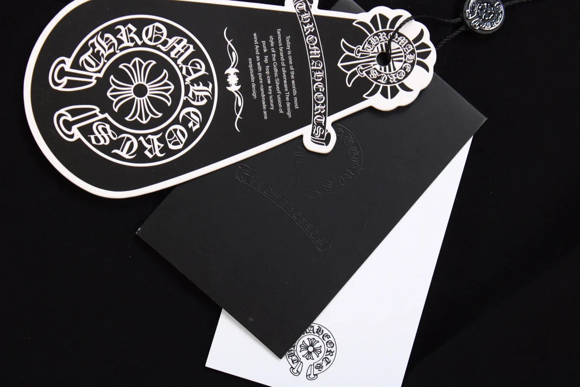 T-SHIRT CHROME HEARTS ROSE NOIR