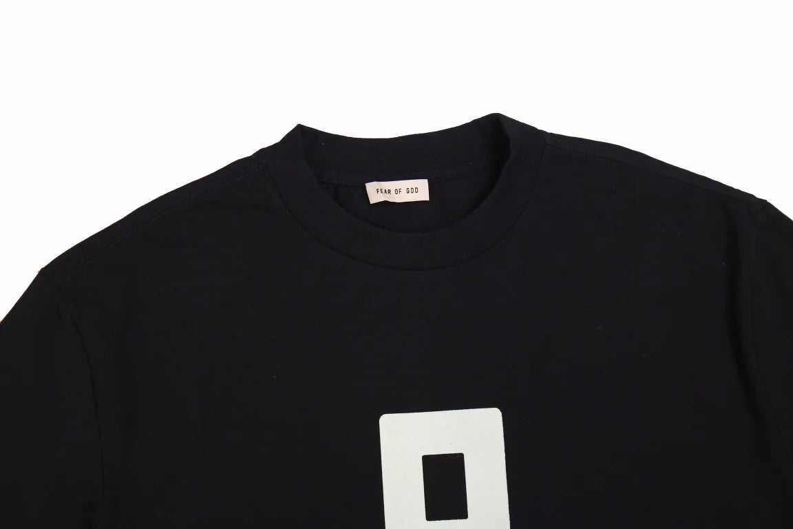 T-shirt « Fear of God » numéro 8 (noir)