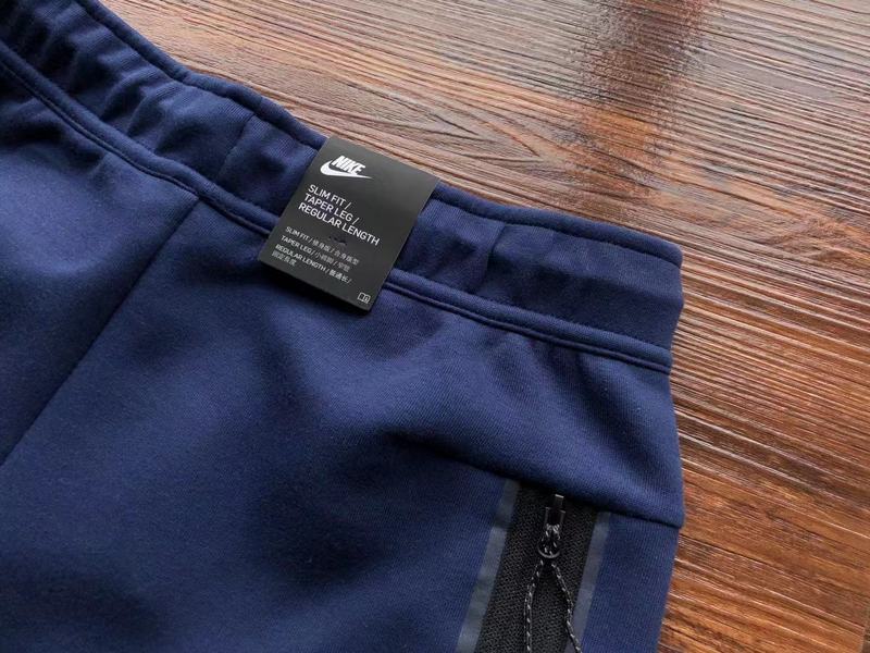 PANTALON NIKE TECH FLEECE x BLEU MARINE