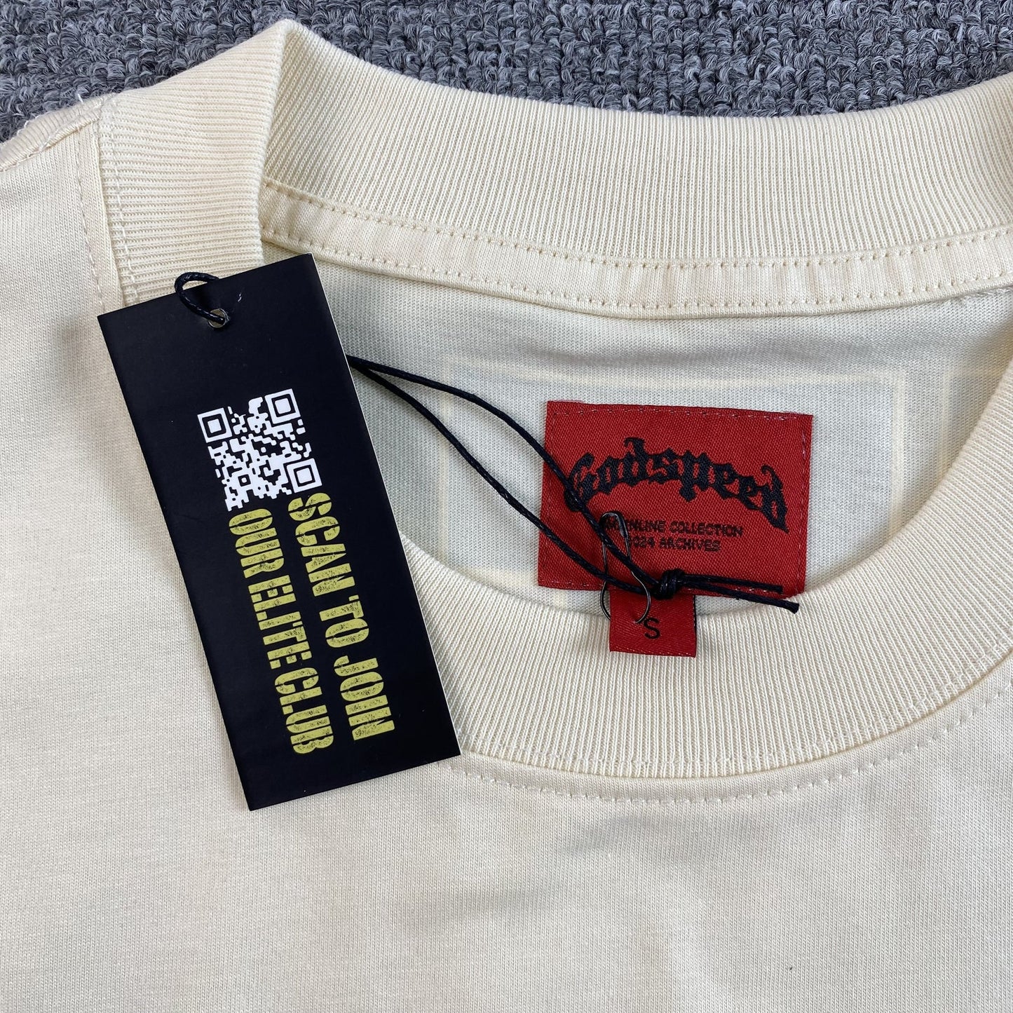 T-SHIRT GODSPEED DREAMTEAM 24' OS BLANC