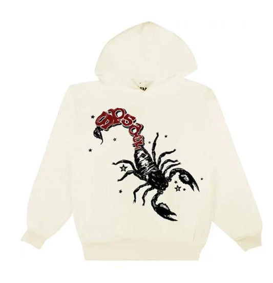 Sweat à capuche SP5DER SCORPION MARIAH THE SCIENTIST Crème