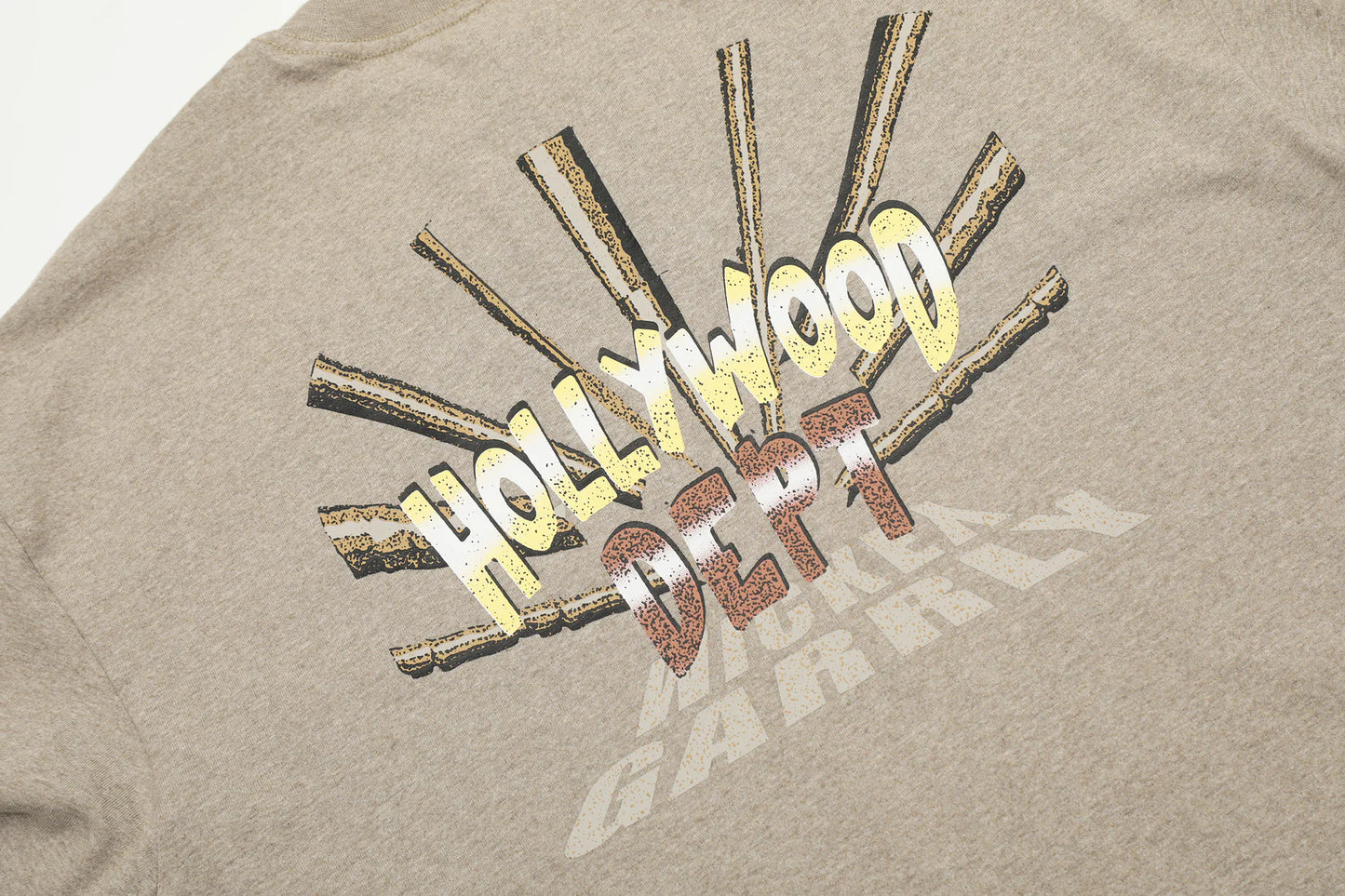 T SHIRT BEIGE GALLERY DEPT 24ss