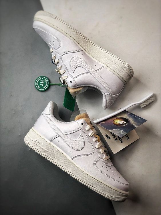Nike Air Force 1 Low LX White Onyx Bling LF