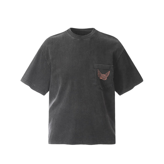 T SHIRT NOIR GALLERY DEPT