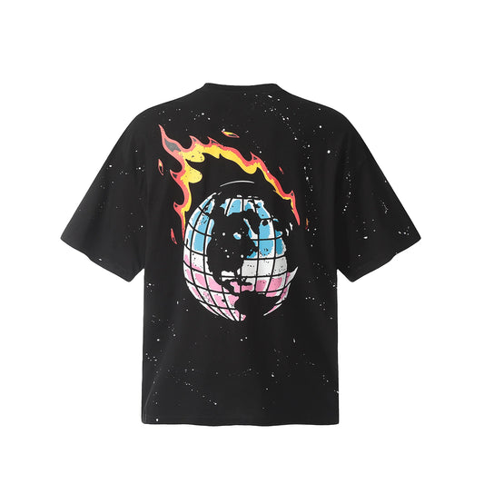 T-shirt NOIR GALLERY DEPT