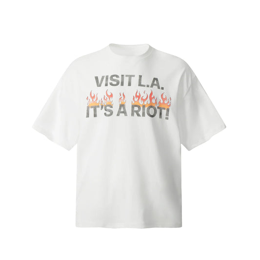 T SHIRT BLANC GALLERY DEPT