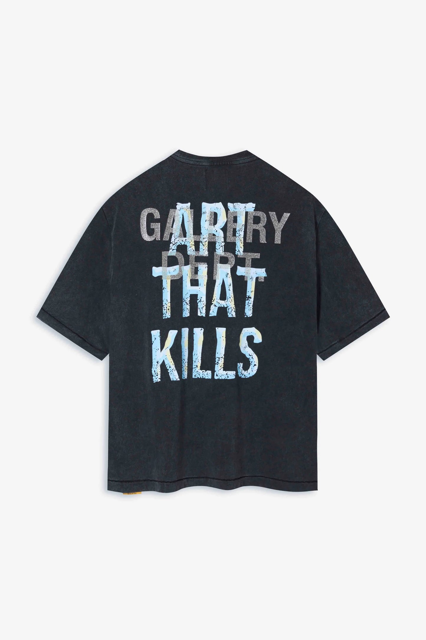 T SHIRT NOIR GALLERY DEPT BROKEN ATK
