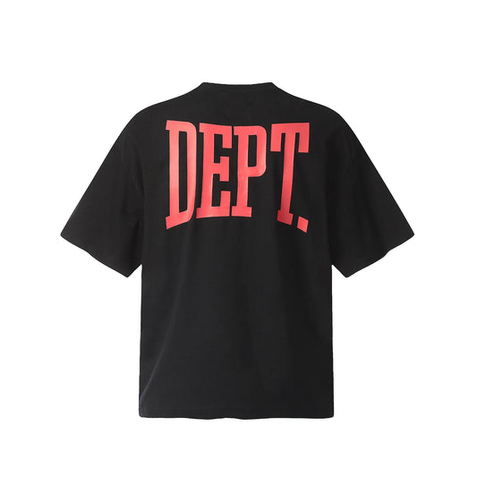 T SHIRT NOIR GALLERY DEPT