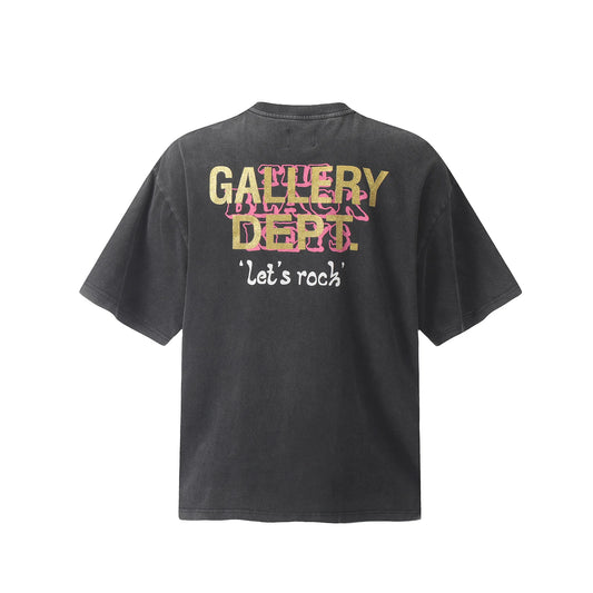 T SHIRT GRIS BORDEAU GALLERY DEPT