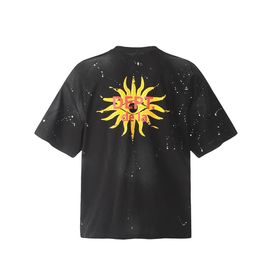 T SHIRT NOIR GALLERY DEPT