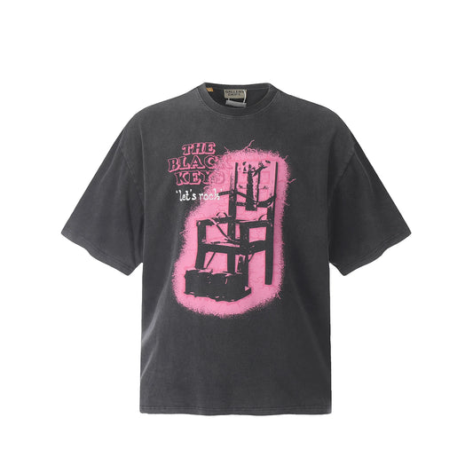 T SHIRT GRIS BORDEAU GALLERY DEPT