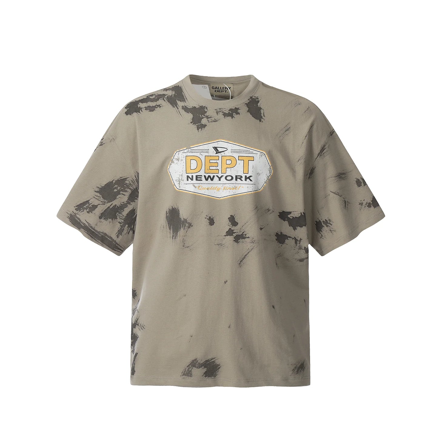 T SHIRT VERT KAKI GALLERY DEPT
