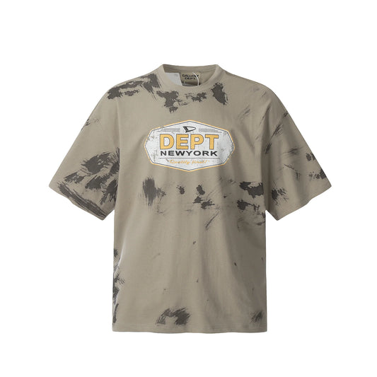 T SHIRT VERT KAKI GALLERY DEPT