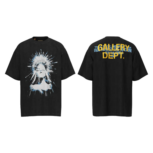T-SHIRT NOIR DÉPARTEMENT GALERIE