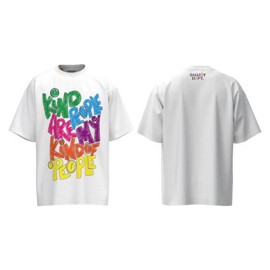 T SHIRT BLANC GALLERY DEPT