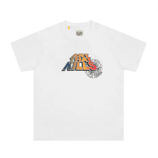 T SHIRT BLANC GALLERY DEPT