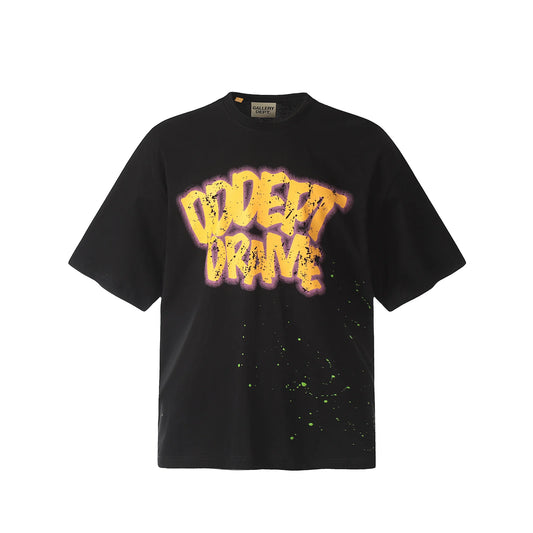 T SHIRT NOIR GALLERY DEPT