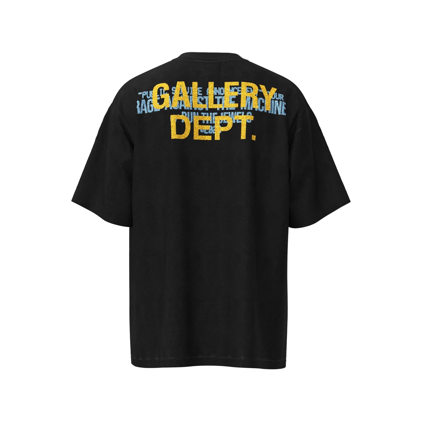 T-SHIRT NOIR DÉPARTEMENT GALERIE