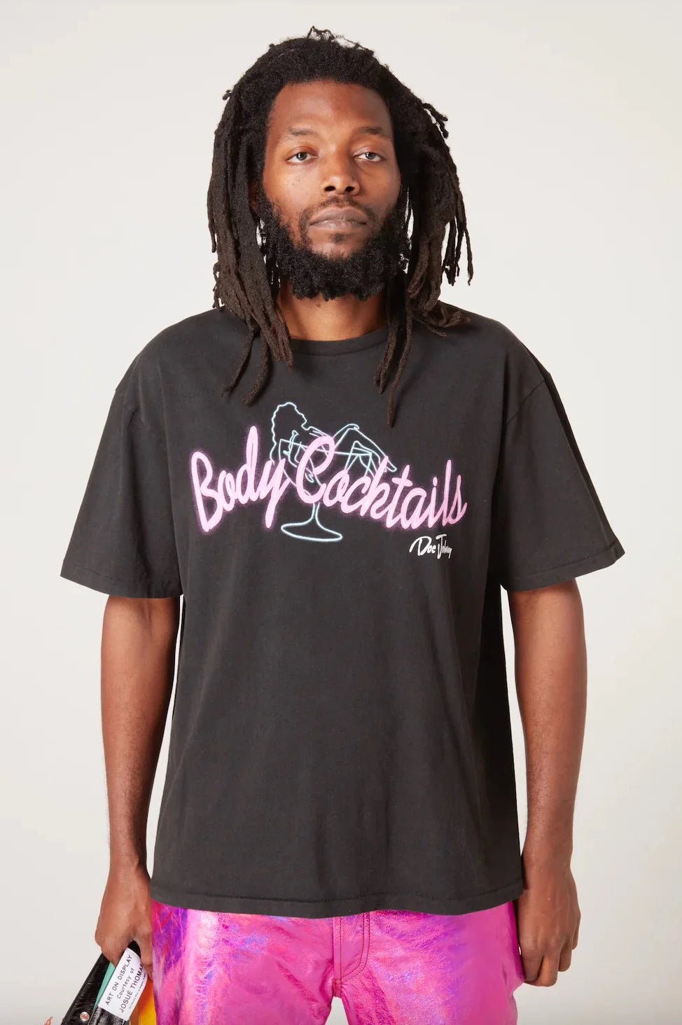 T-shirt NOIR Gallery Dept BODY COCKTAILS
