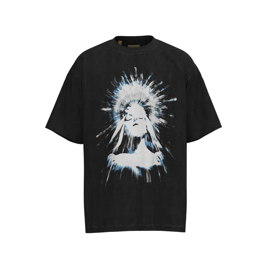 T-SHIRT NOIR DÉPARTEMENT GALERIE