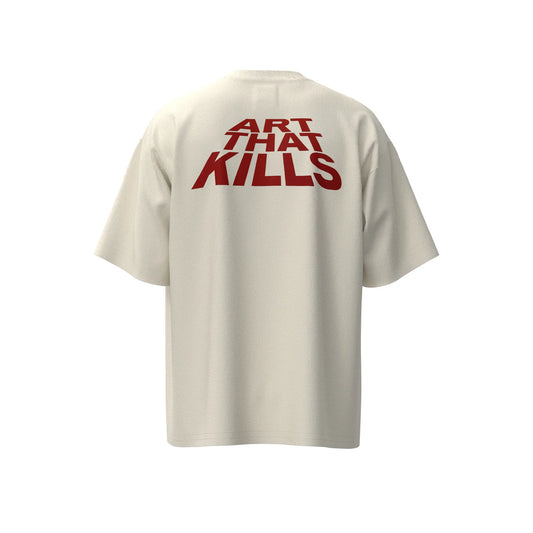 T-shirt BEIGE GALLERY DEPT ART THAT KILL