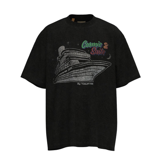 T-shirt NOIR GALLERY DEPY