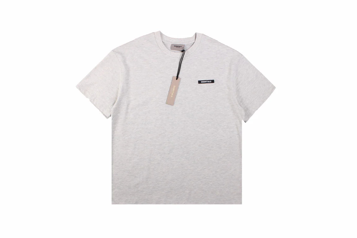 T-shirt avec logo Fear of God Essentials - Gris chiné