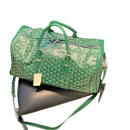 SAC GOYARD BOSTON 50 TRAVEL BAG vert