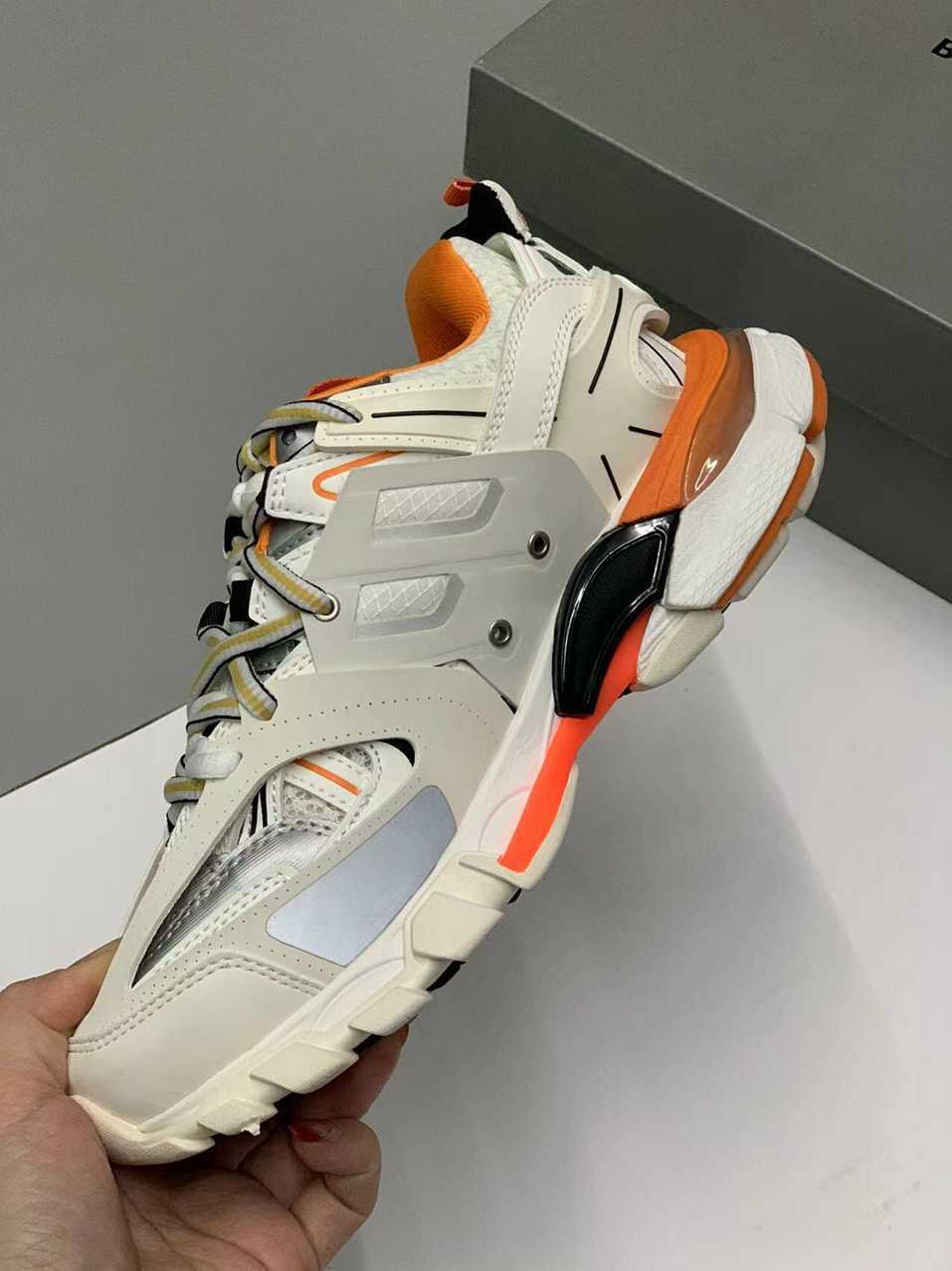 BALENCIAGA TRACK 3.0 x BLANC ORANGE