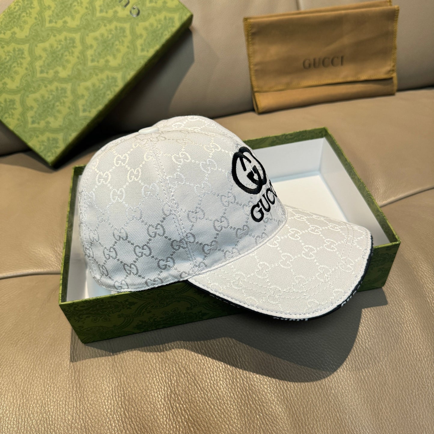 CASQUETTE GUCCI BLANCHE