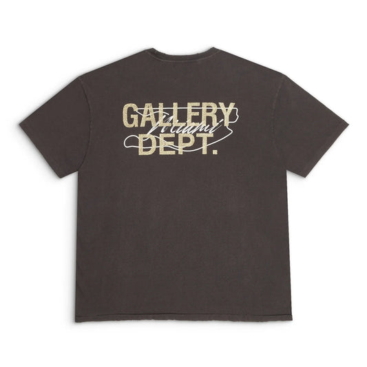 T-SHIRT MARRON DE VENTE AUX ENCHÈRES DÉPARTEMENT GALERIE.