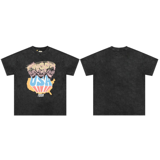 T-shirt NOIR GALLERY DEPT