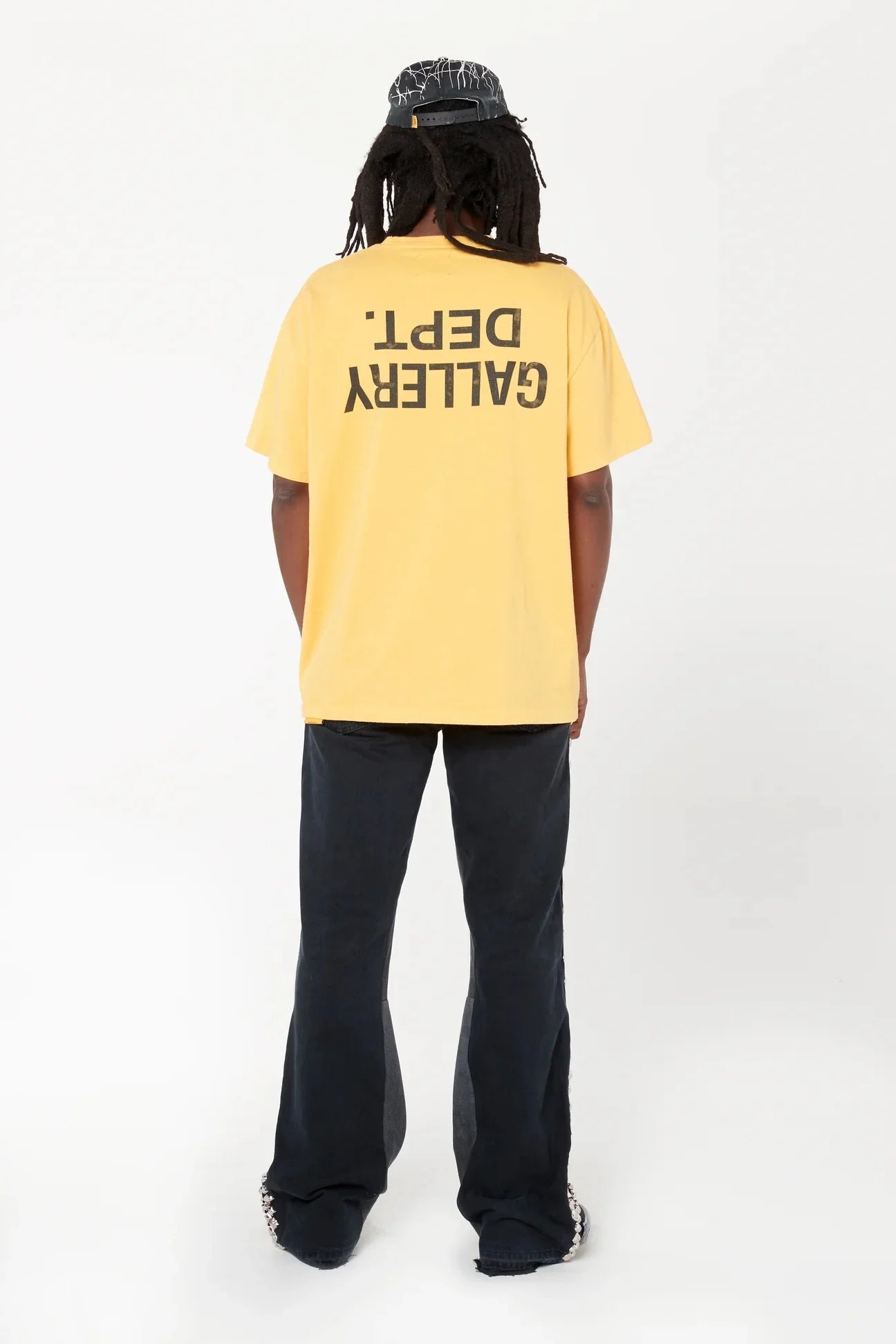 T SHIRT JAUNE GALLERY DEPT FUCKED UP