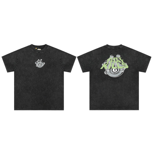 T-shirt NOIR GALLERY DEPT