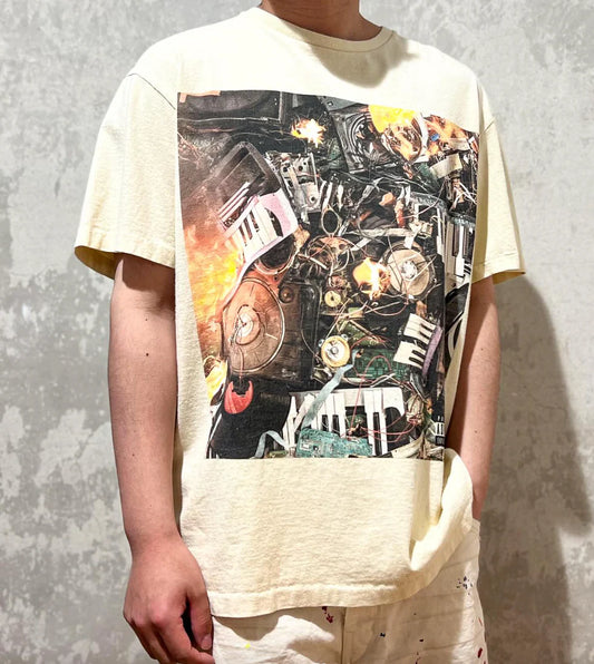 T-shirt BEIGE GALLERY DEPT MISERY