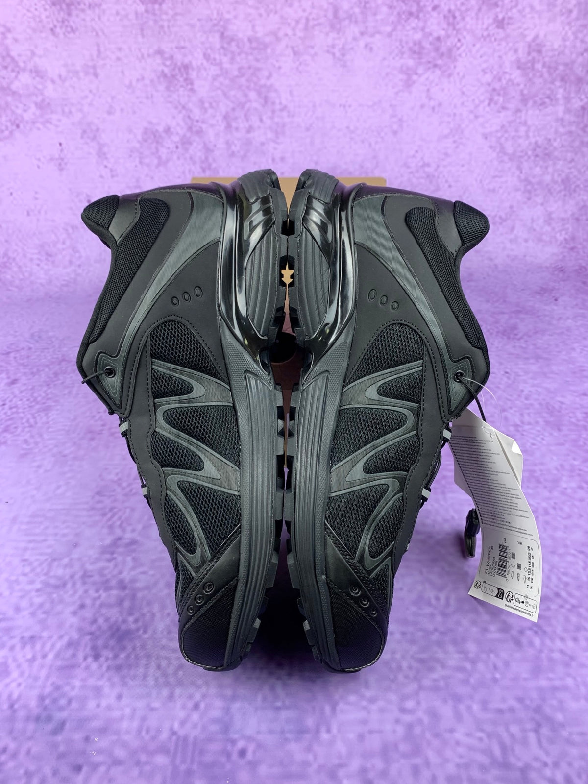 【god】萨洛蒙/salomon XT-Whisper 系列户外越野登山运动鞋，全黑色 477620，3428v size：36-46