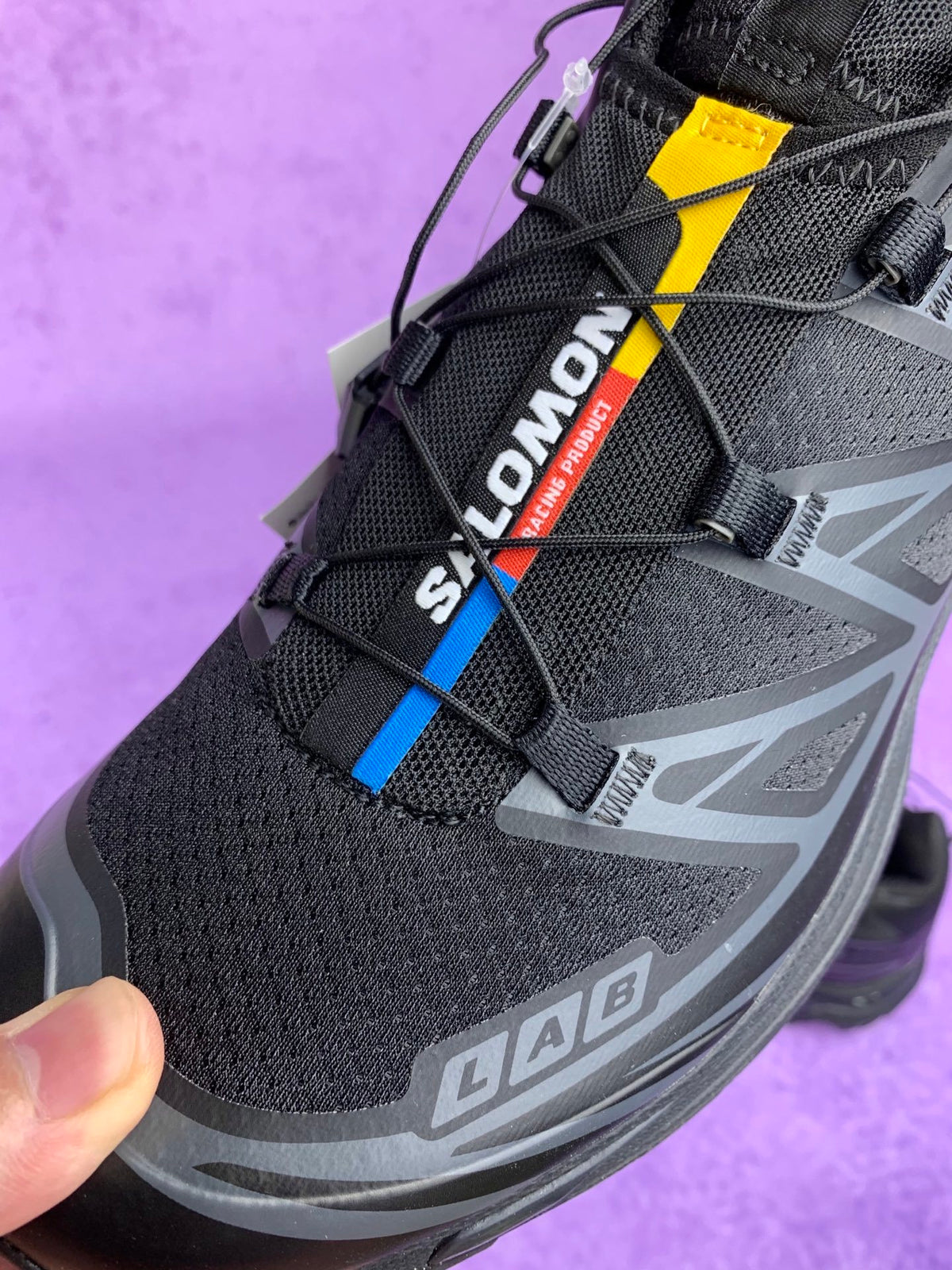 【god】萨洛蒙/salomon XT-6 系列户外越野登山跑鞋 'Triple Black' 黑彩虹 410866，3128v size：36 -46