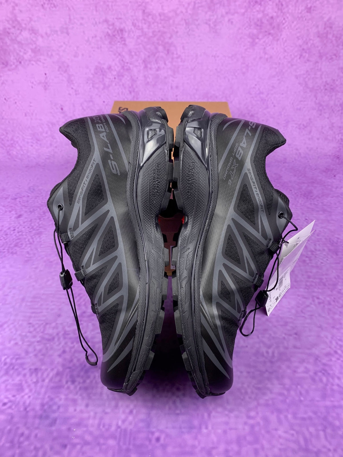 【god】萨洛蒙/salomon XT-6 系列户外越野登山跑鞋 'Triple Black' 黑彩虹 410866，3128v size：36 -46