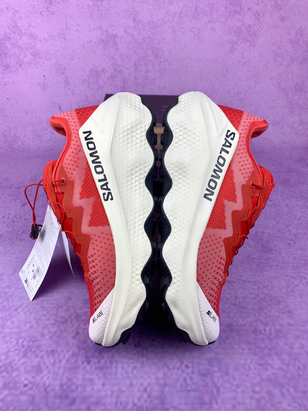 【god】萨洛蒙/Salomon S/Lab Ultra Glide 1.5 系列户外越野登山跑步鞋白红 477012， 3832xj size：36-46