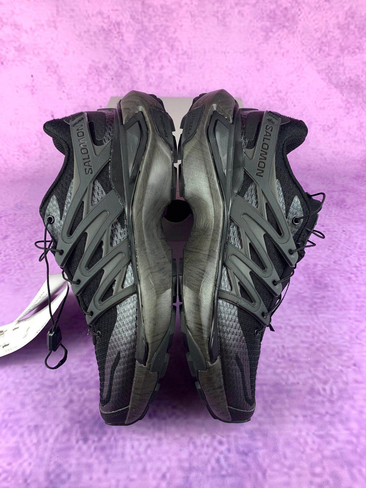 【god】萨洛蒙/salomon XT Pu.Re Advanced系列户外越野登山跑步鞋， 'Black Phantom' 黑色 474460，软鞋底，3628v size：36-46