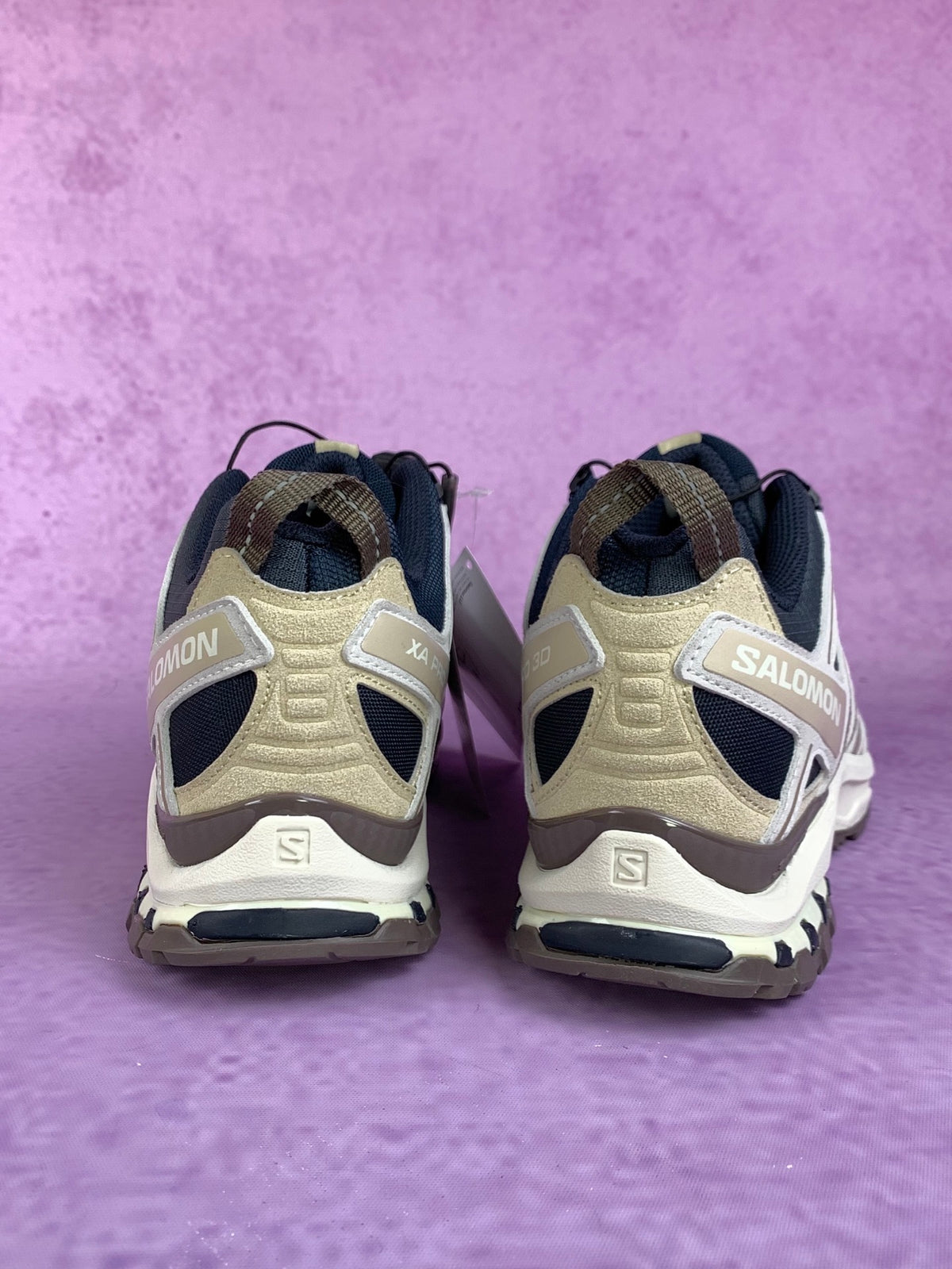 【god】萨洛蒙/salomon XA Pro 3D ADV Suede系列户外越野登山跑步鞋，卡其藏蓝色 477918，3428v size：36-46