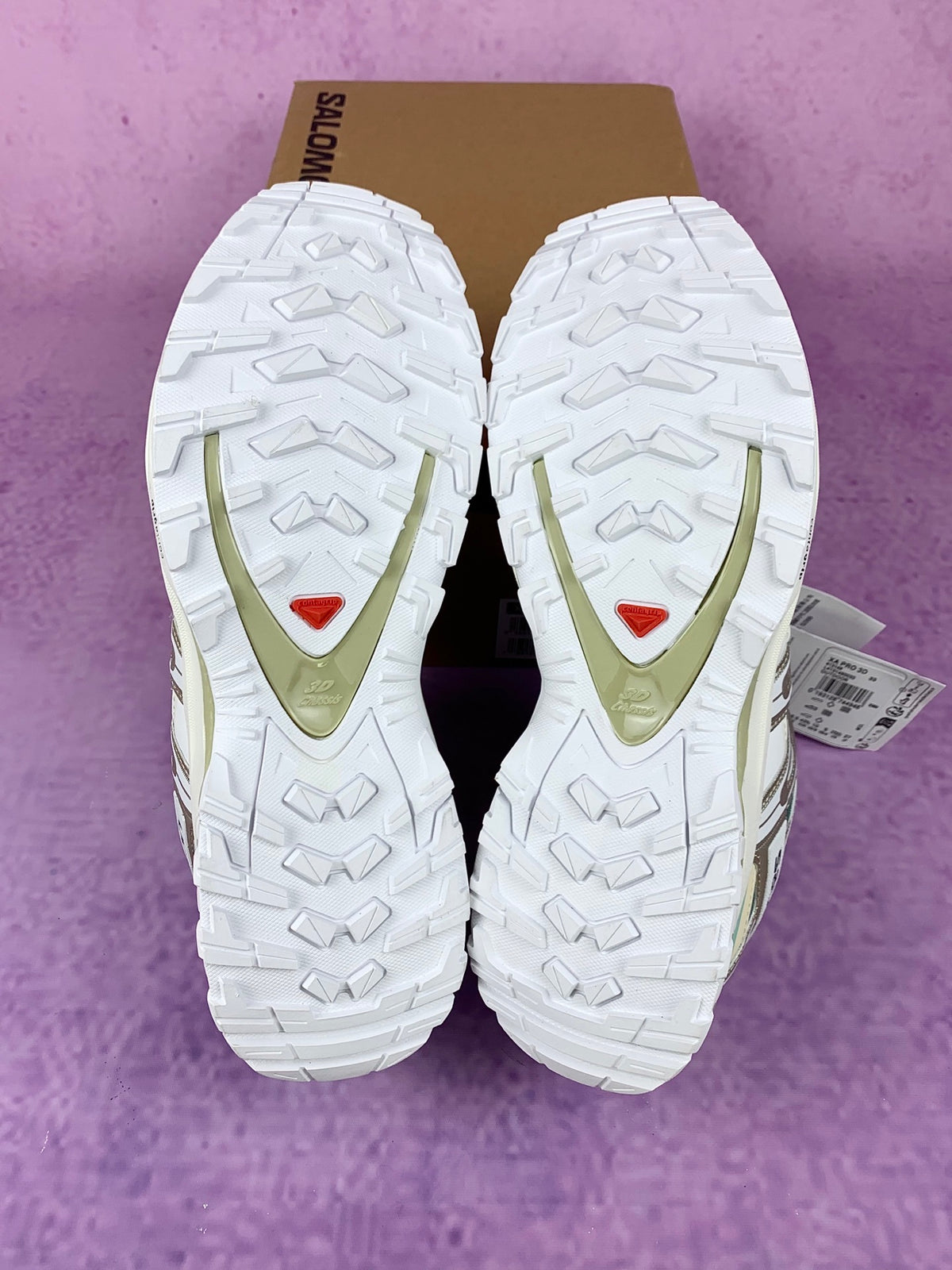 【god】萨洛蒙/salomon XA Pro 3D系列户外越野登山跑步鞋，薄薄色 413148，3428v size：36-46.5