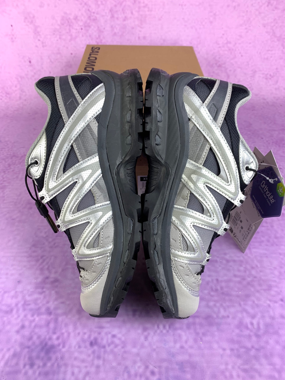 【god】萨洛蒙/salomon Xt-Quest 系列户外越野跑鞋 ，黑银 478852，3428v size：36-45