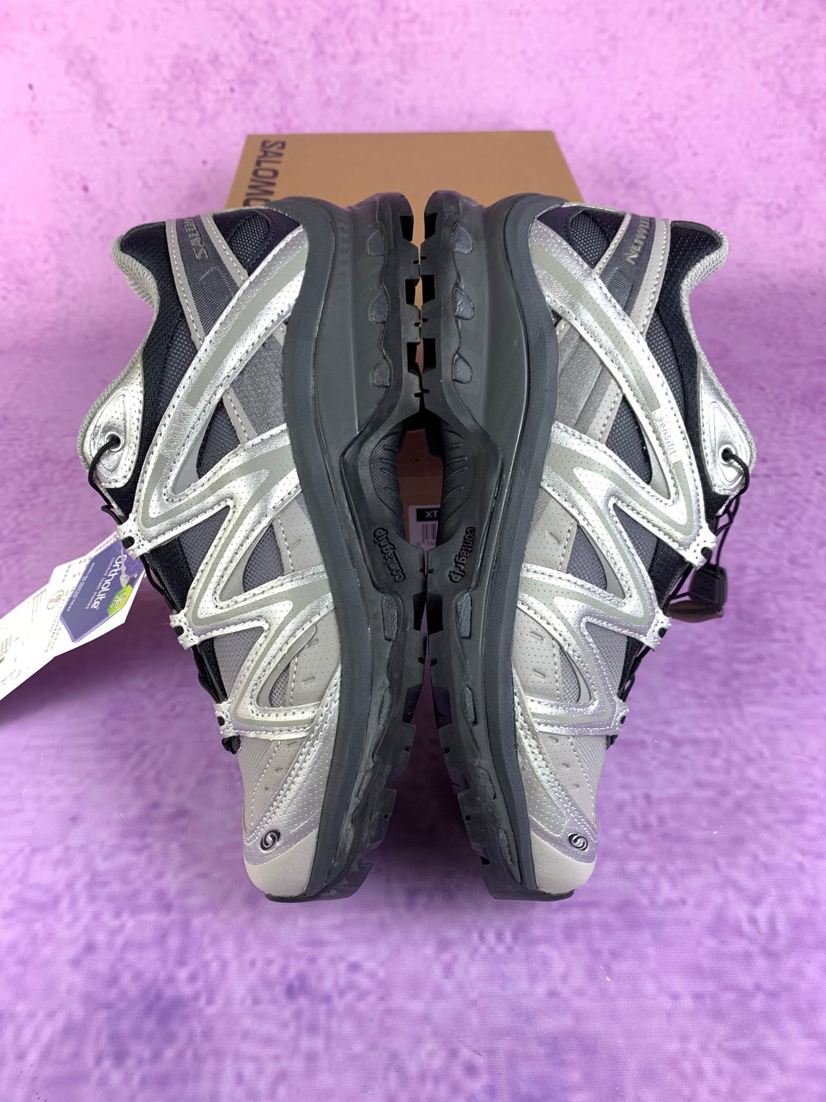 【god】萨洛蒙/salomon Xt-Quest 系列户外越野跑鞋 ，黑银 478852，3428v size：36-45
