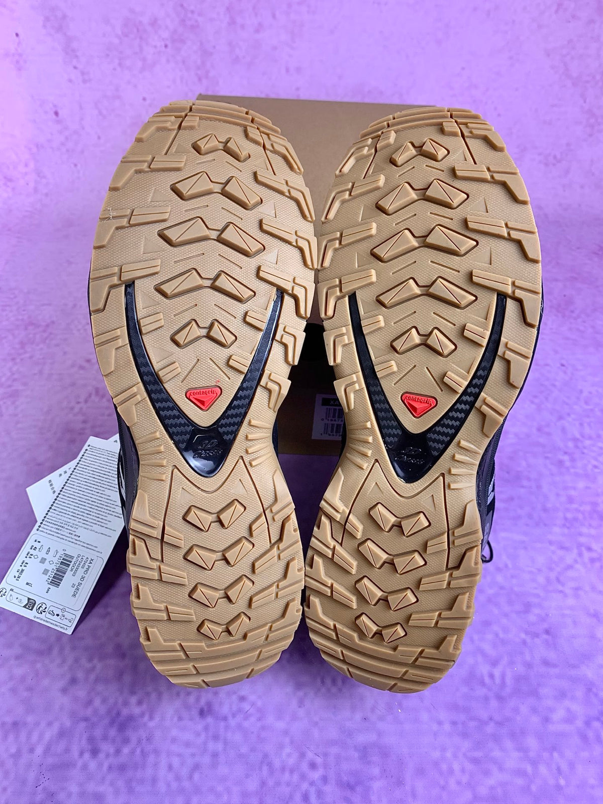 【god】萨洛蒙/salomon XA Pro 3D Suede系列户外越野登山跑步鞋，黑生胶 472433，3428v size：36-46