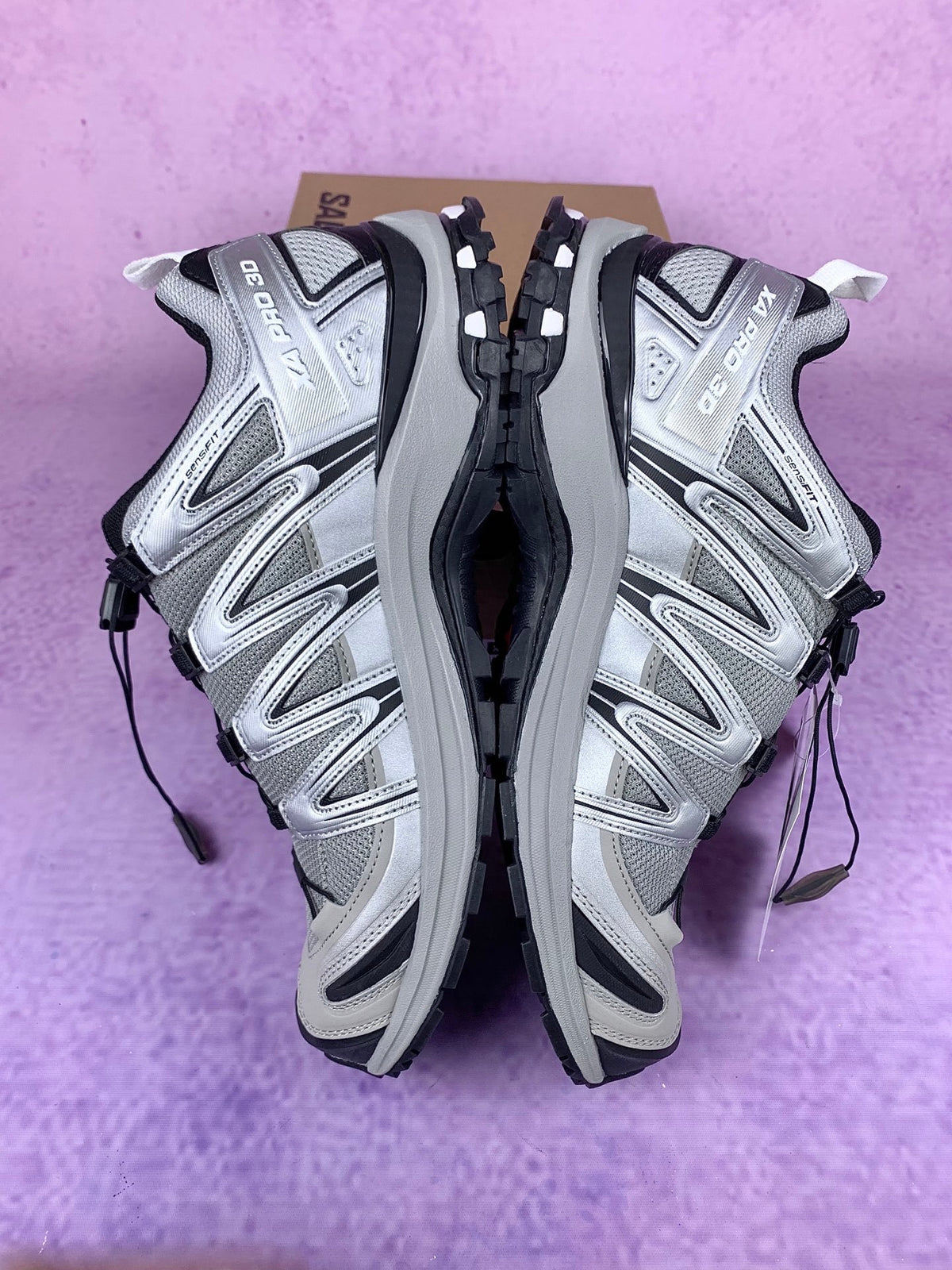 【god】萨洛蒙/salomon XA Pro 3D系列户外越野登山跑步鞋，黑灰 474781，3428v size：36 -46