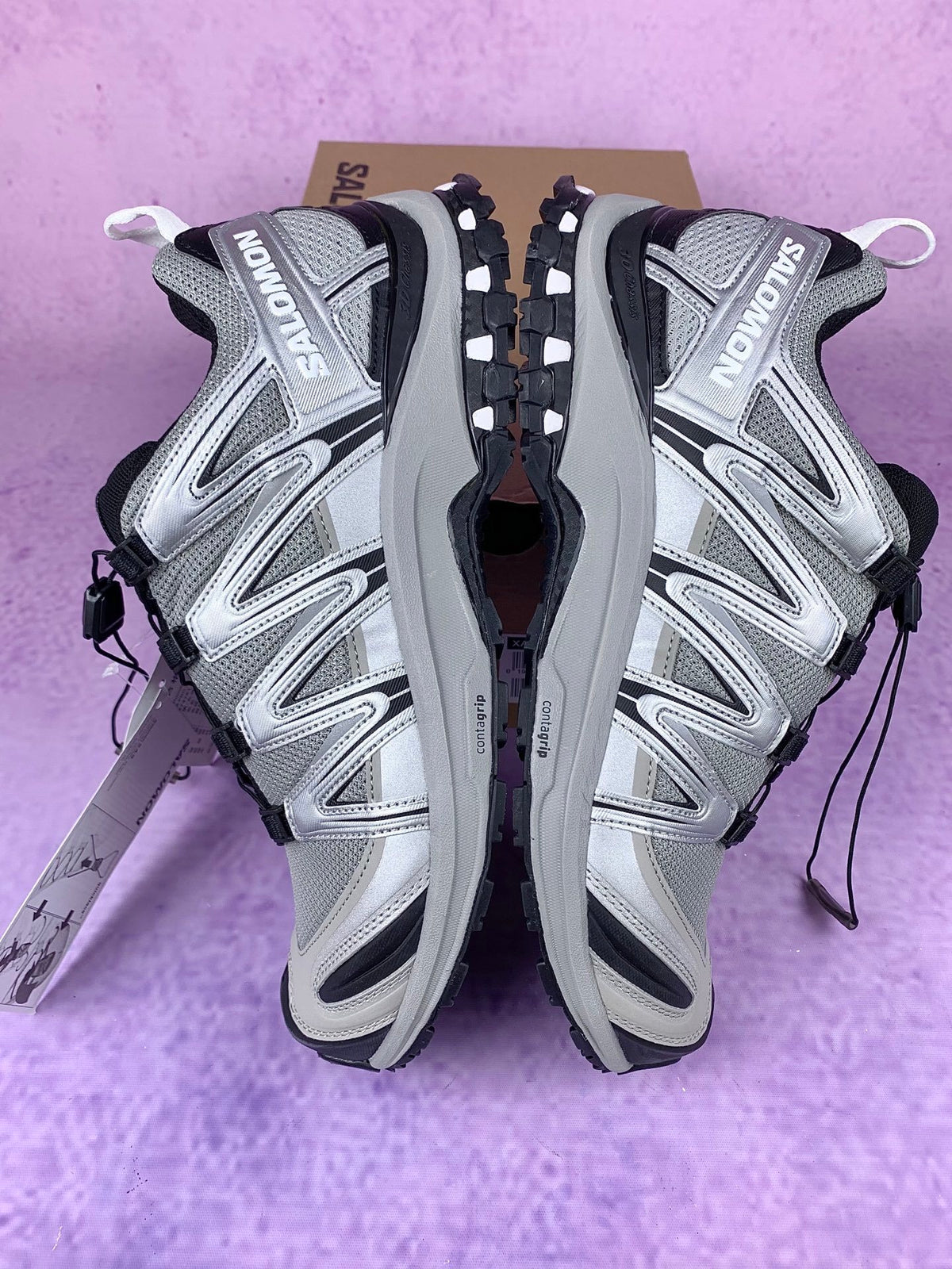 【god】萨洛蒙/salomon XA Pro 3D系列户外越野登山跑步鞋，黑灰 474781，3428v size：36 -46